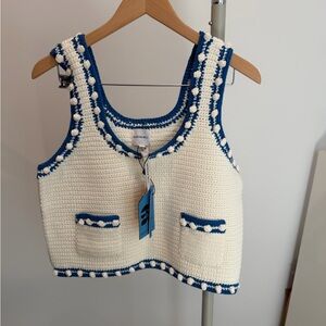 Hunter Bell Clover Sweater Tank